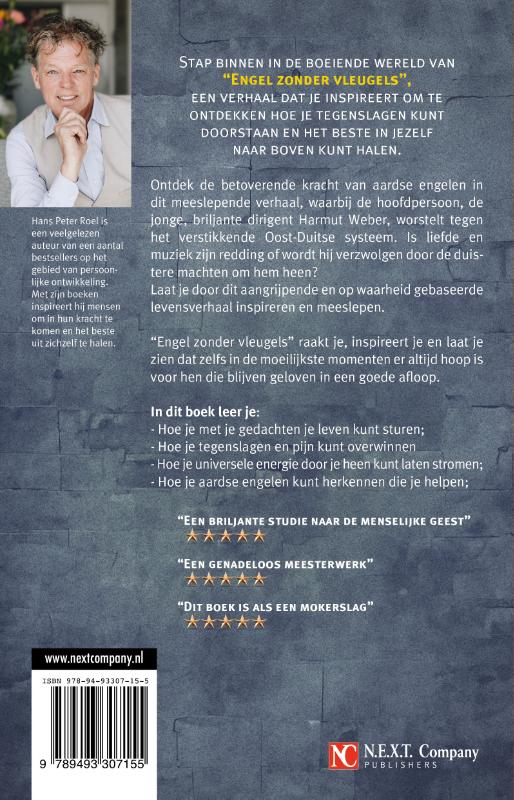 Achterkant van Engel zonder vleugels