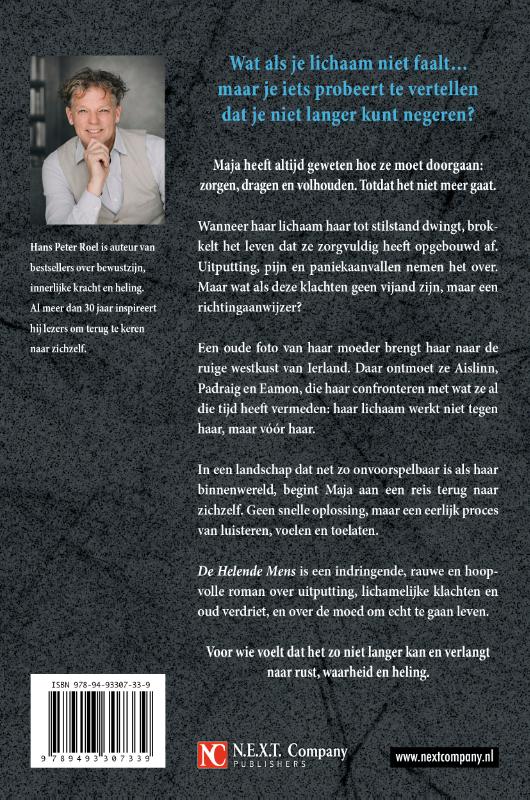 Achterkant van De helende mens