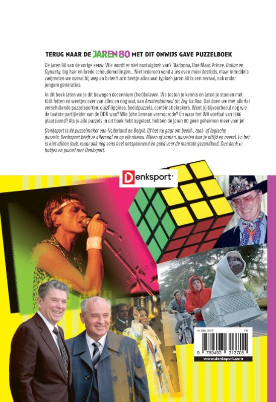 Achterkant van Het Typisch Jaren 80 Puzzelboek