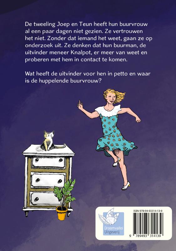 Achterkant van Joep en Teun en het geheim van de buren