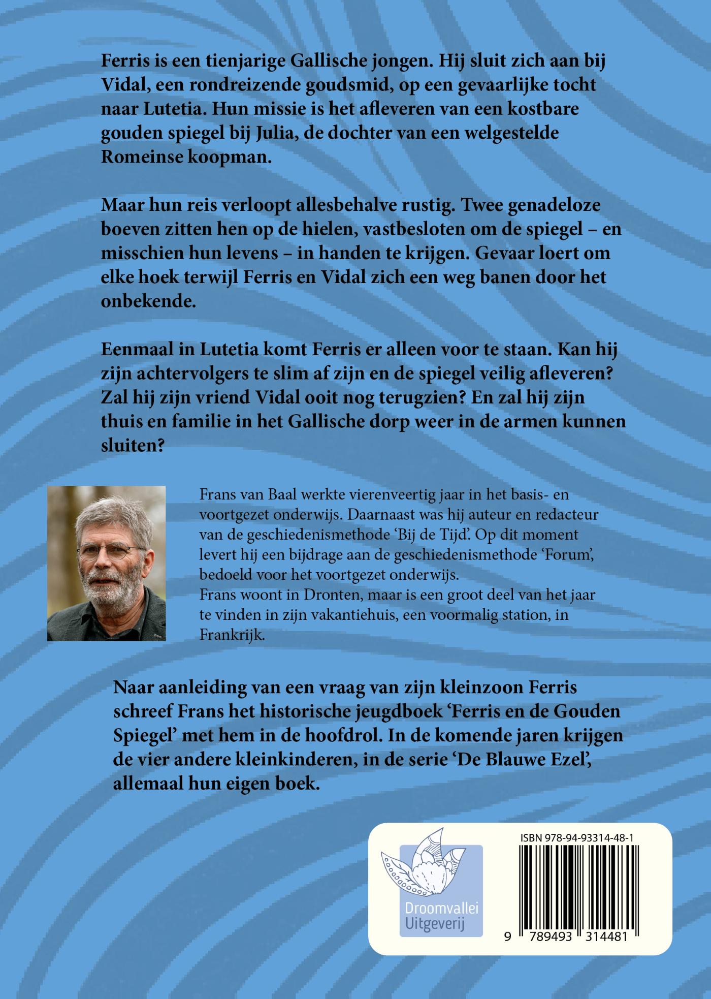Achterkant van Ferris en de gouden spiegel