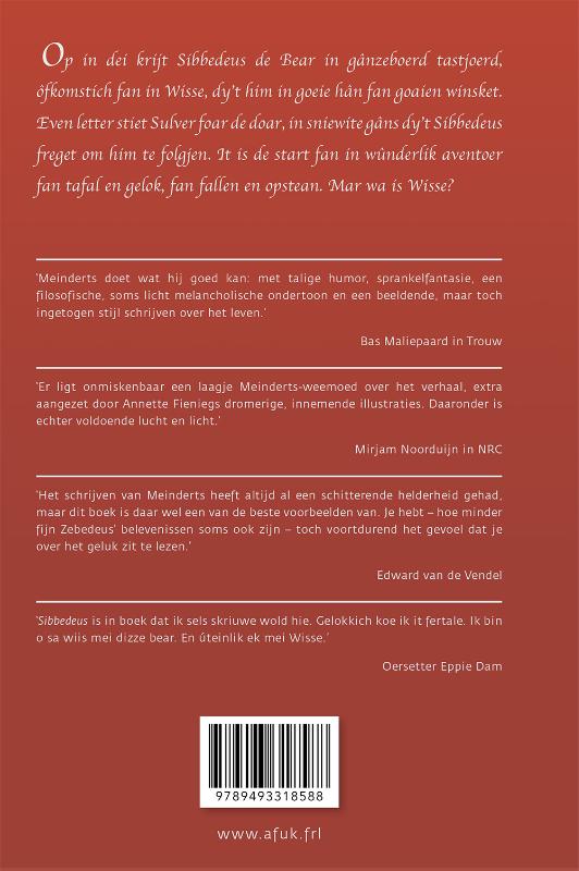 Achterkant van Sibbedeus en it gânzeboerd fan Wisse