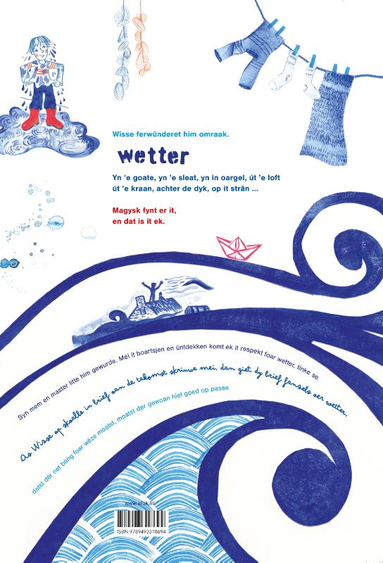 Achterkant van Wetter