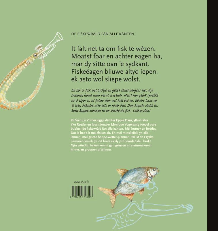 Achterkant van Viva la Vis