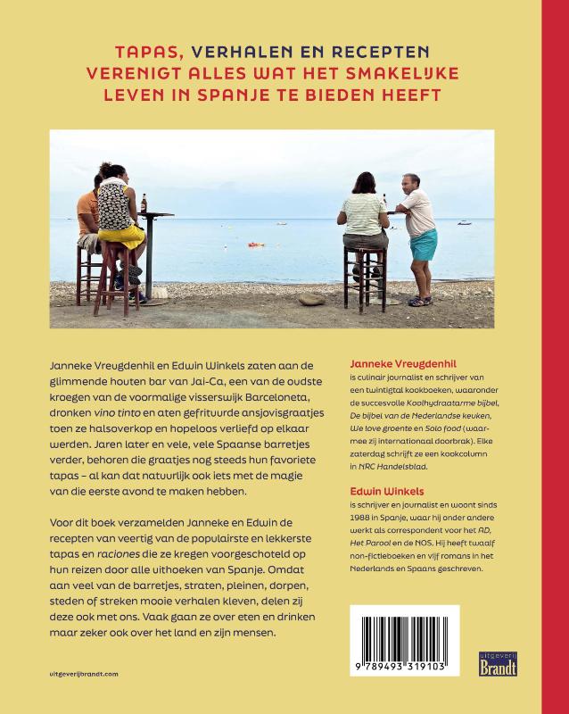 Achterkant van Tapas