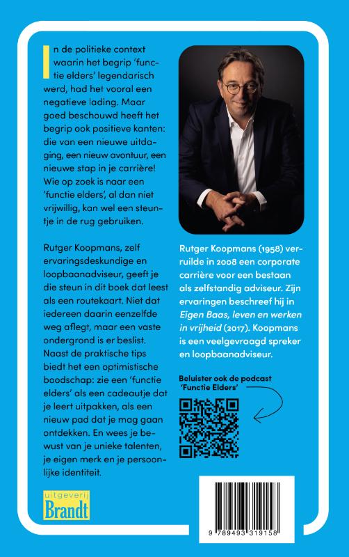 Achterkant van Op naar een functie elders