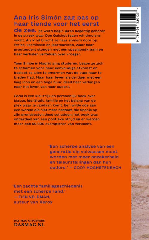 Achterkant van Feria