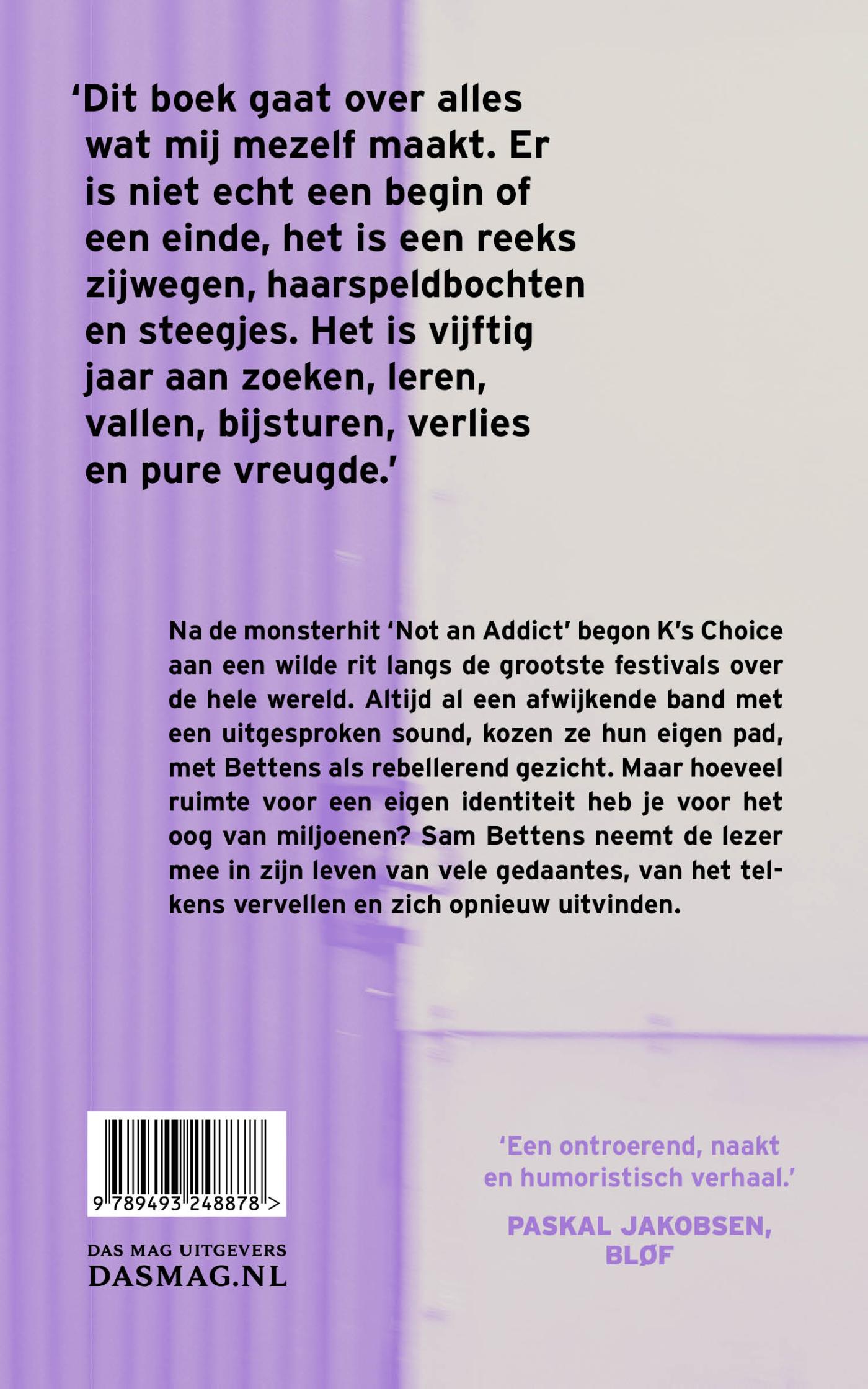 Achterkant van Ik ben