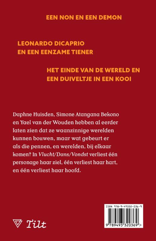 Achterkant van Vlucht/Dans/Vondst