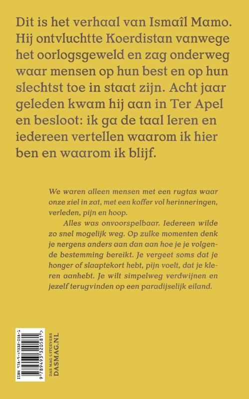 Achterkant van Mam, ik ben geen crisis