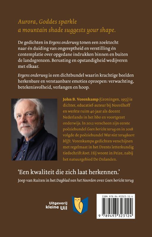 Achterkant van Ergens onderweg