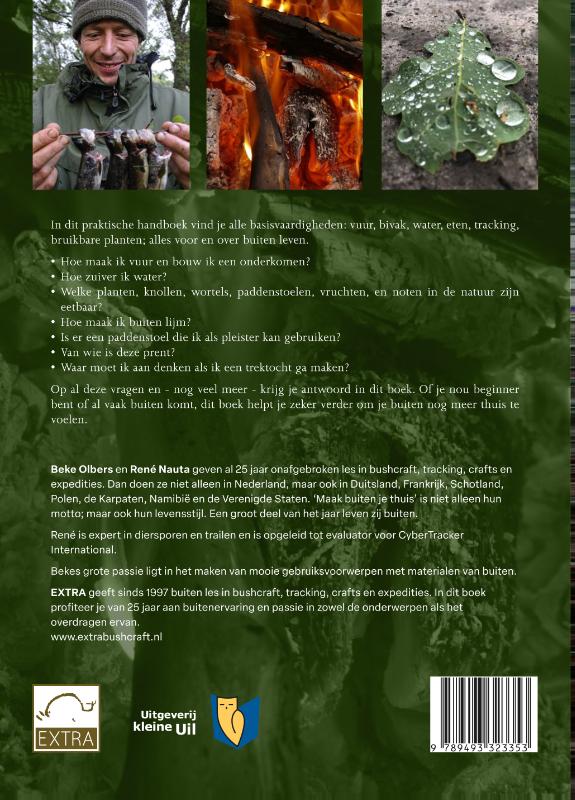 Achterkant van Bushcraft handboek