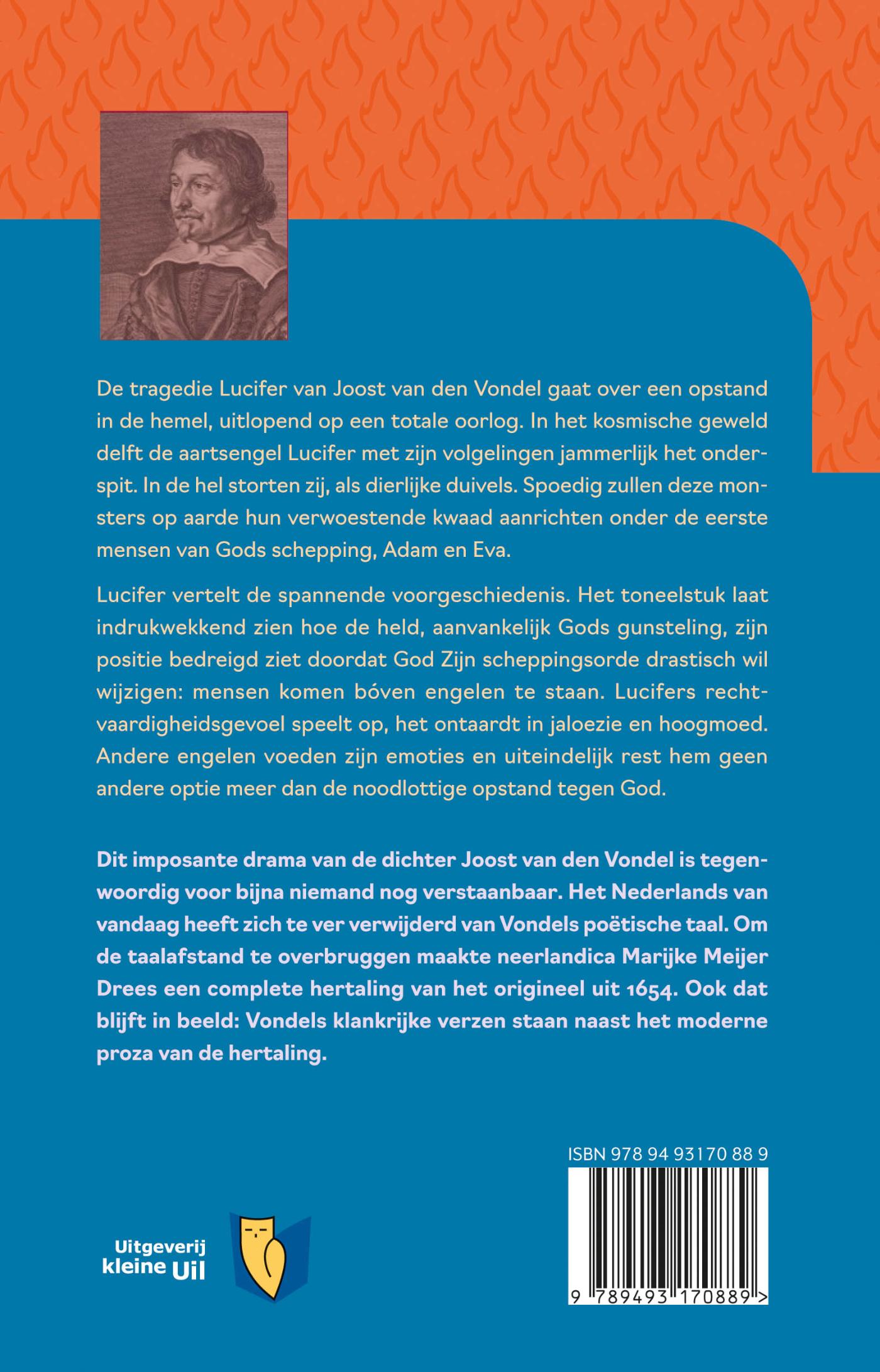 Achterkant van Lucifer