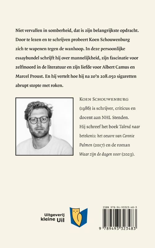Achterkant van Weerstand tegen de wanhoop