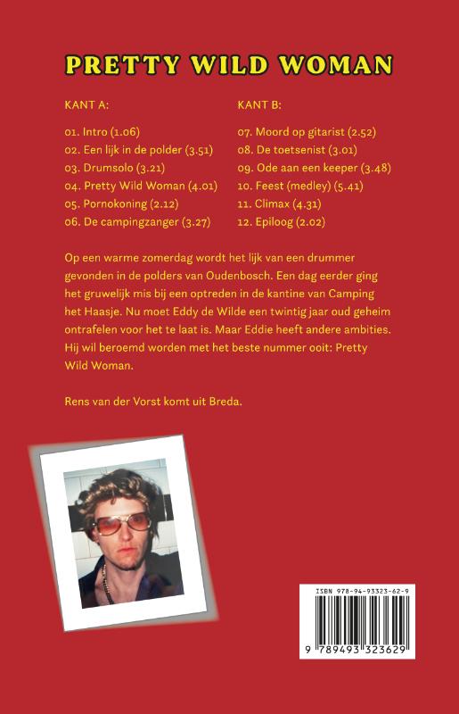Achterkant van Pretty Wild Woman