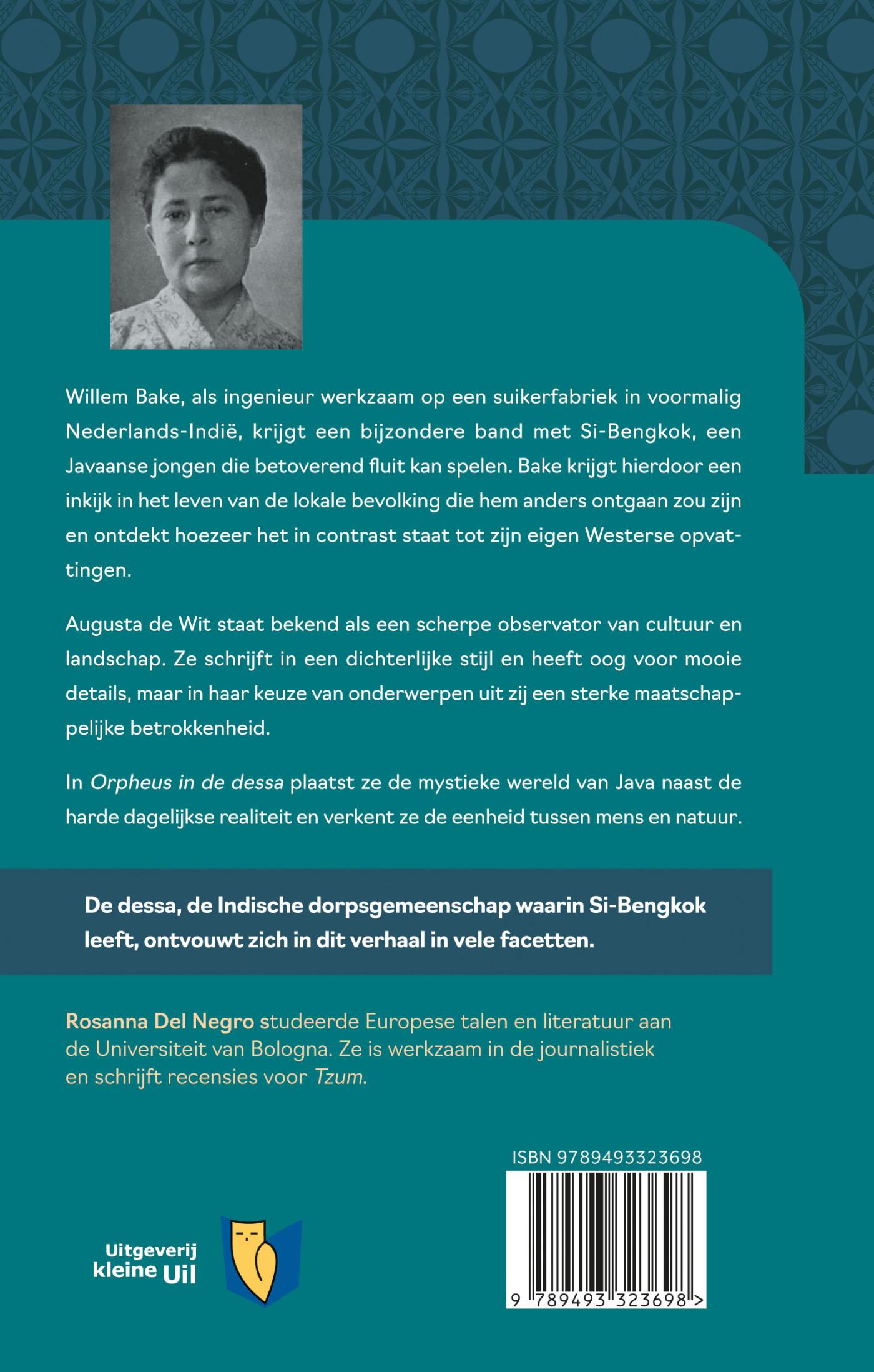 Achterkant van Orpheus in de dessa