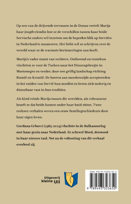 Achterkant van Moed, deemoed