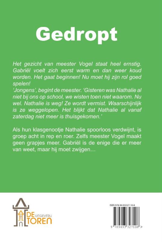 Achterkant van Gedropt