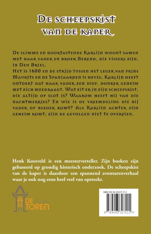 Achterkant van De scheepskist van de kaper