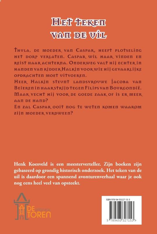 Achterkant van Het teken van de uil