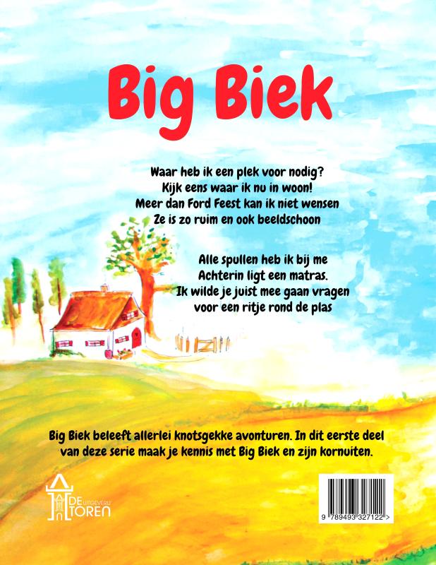 Achterkant van Big Biek