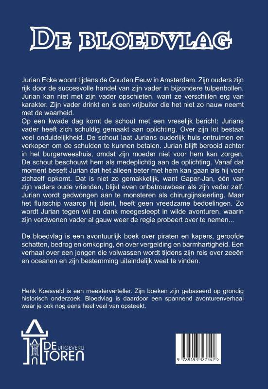 Achterkant van De bloedvlag