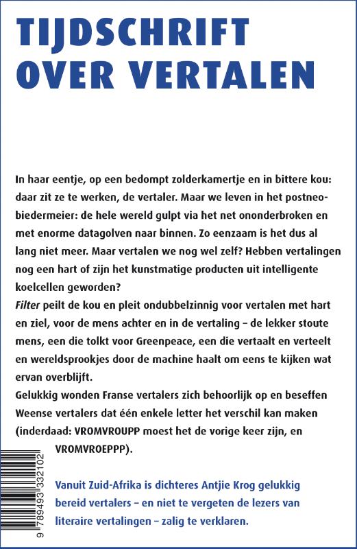 Achterkant van Mens & machine
