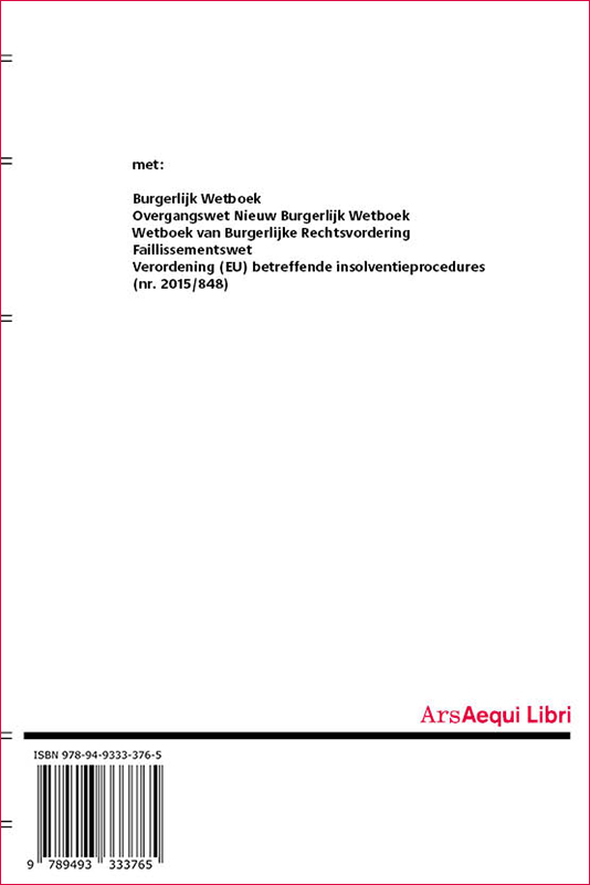 Achterkant van Burgerlijk recht 2026/2027