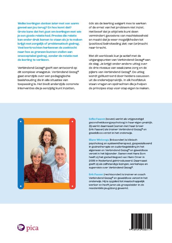 Achterkant van Werkboek verbindend gezag in het basisonderwijs