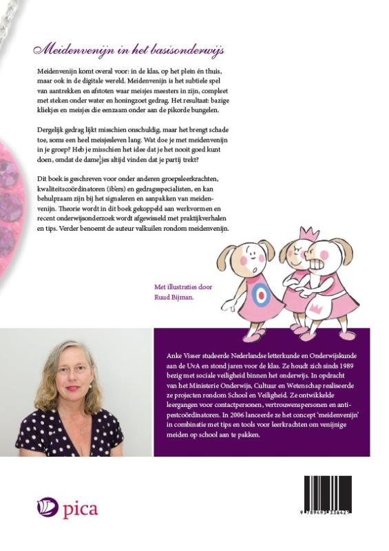 Achterkant van Meidenvenijn in het basisonderwijs