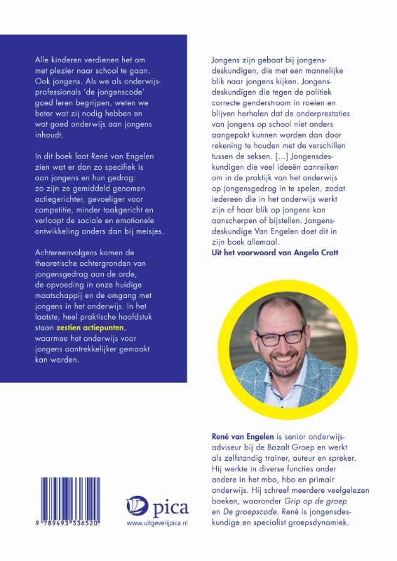 Achterkant van De jongenscode