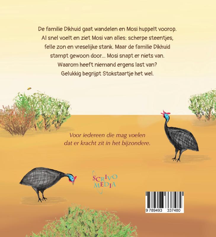 Achterkant van Mosi voelt het gewoon