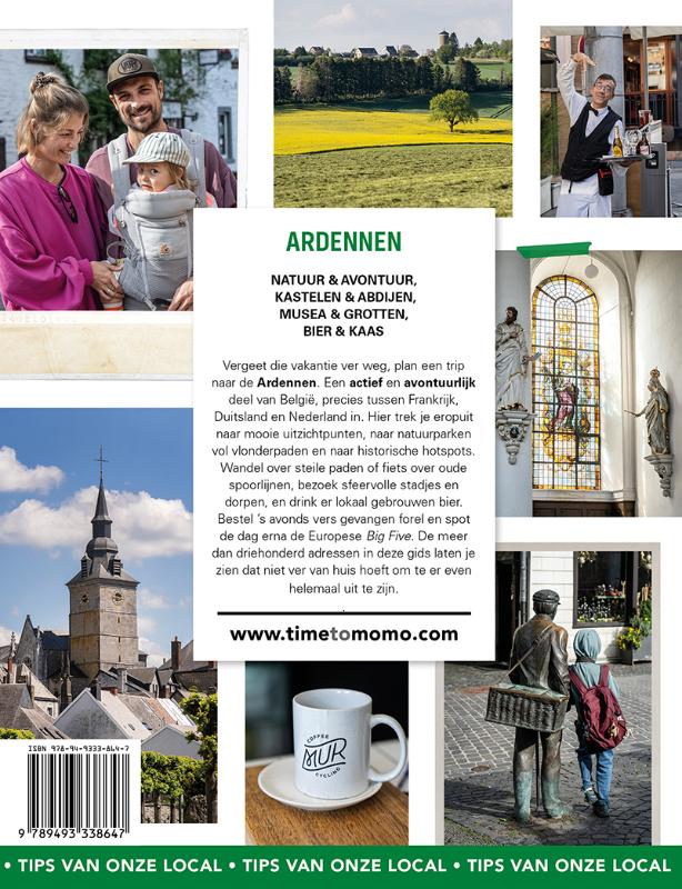 Achterkant van Ardennen