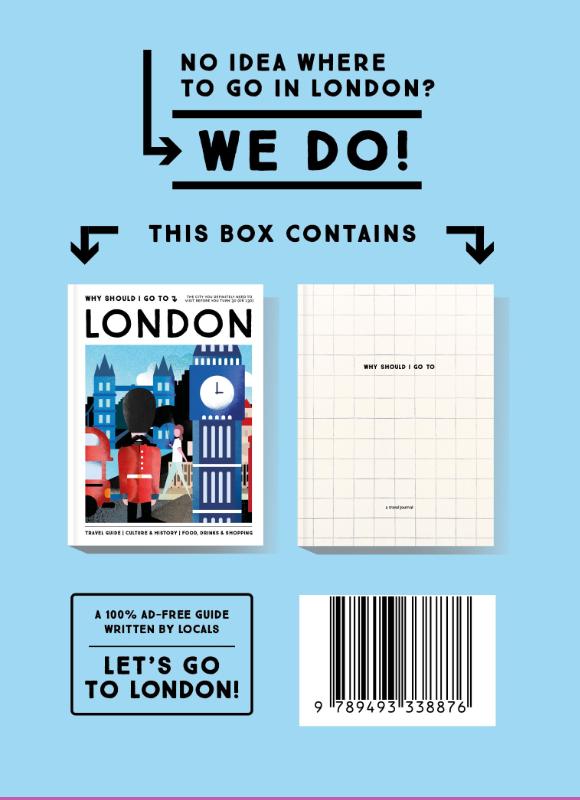 Achterkant van Why Should I Go To London