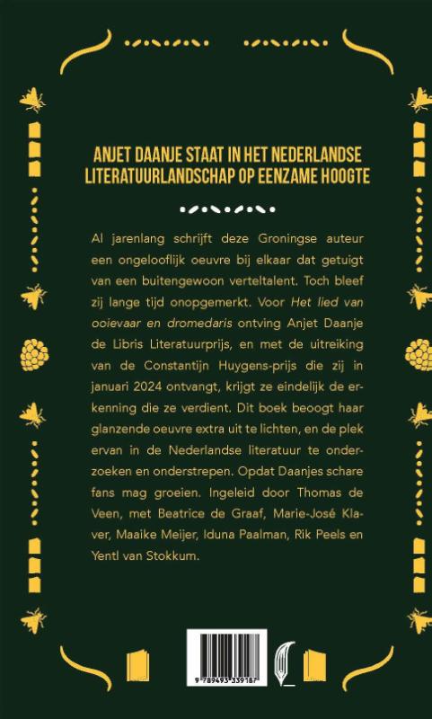Achterkant van Over leven, dood en bramenjam