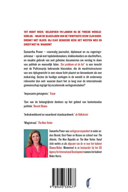Achterkant van Een probleem uit de hel