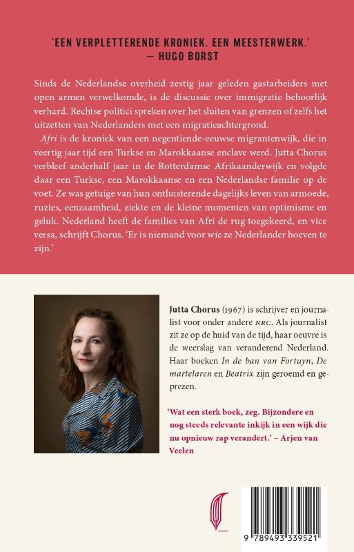 Achterkant van Afri