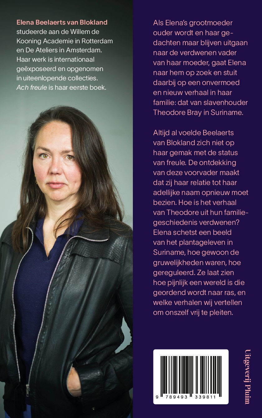 Achterkant van Ach freule