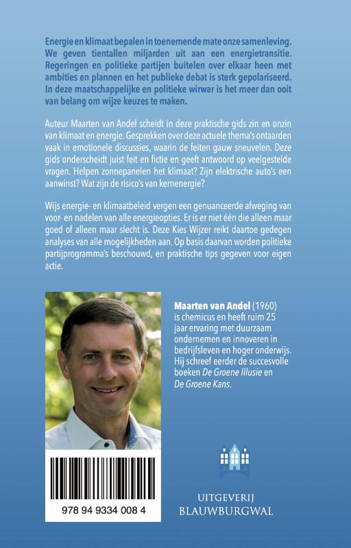 Achterkant van Kies wijzer klimaat