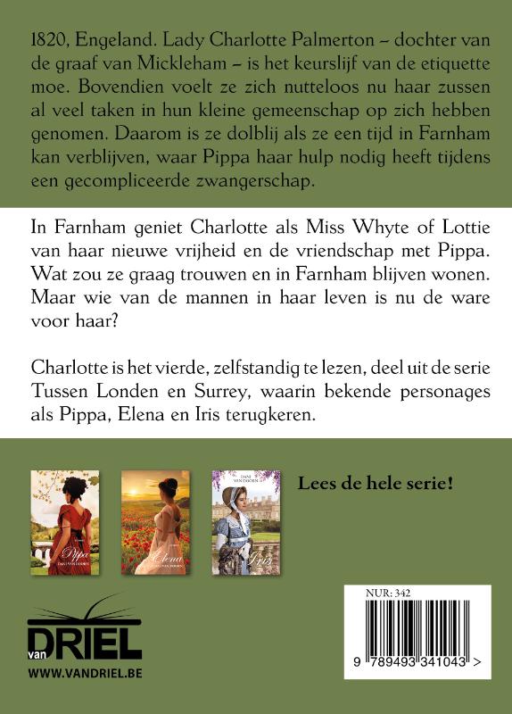 Achterkant van Charlotte