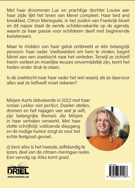 Achterkant van Grootletteruitgave