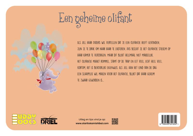 Achterkant van Een geheime olifant