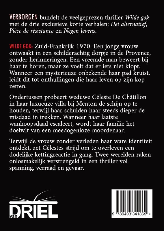 Achterkant van Grootletterboek