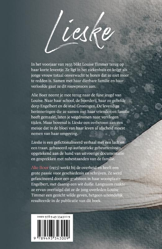 Achterkant van Lieske