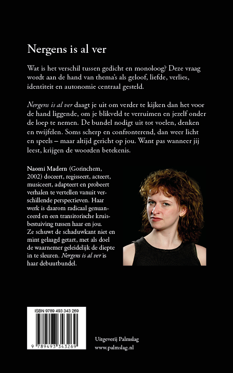 Achterkant van Nergens is al ver