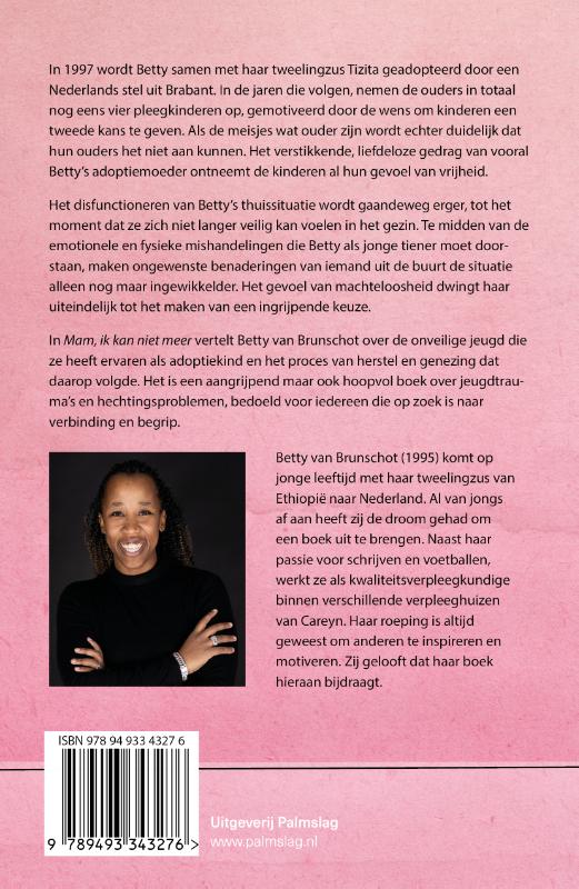 Achterkant van Mam, ik kan niet meer