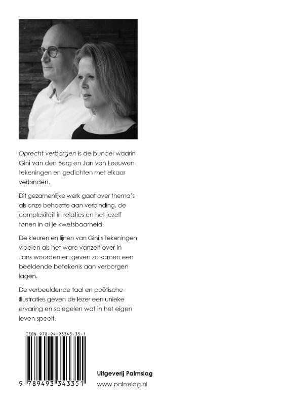 Achterkant van Oprecht verborgen