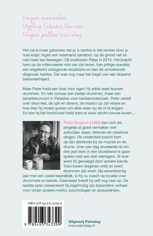 Achterkant van Mijn dans met kanker