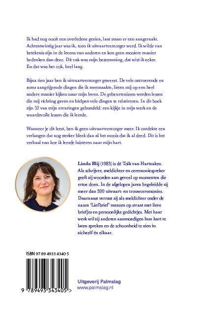 Achterkant van Als de tijd ons komt halen