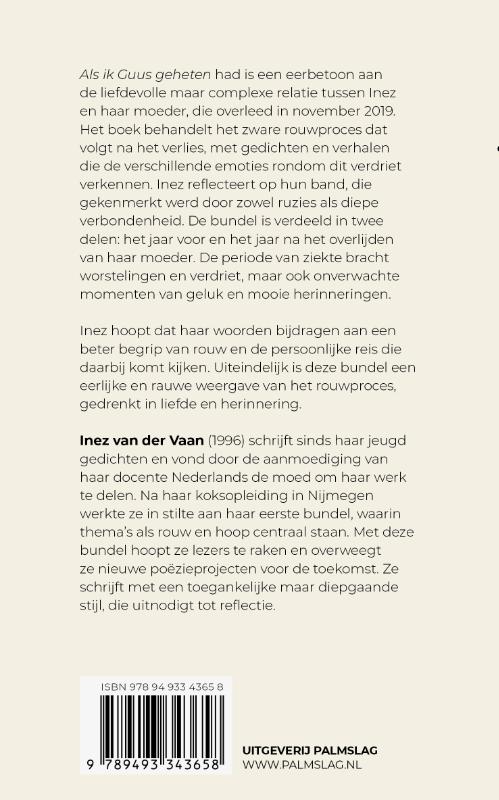 Achterkant van Als ik Guus geheten had